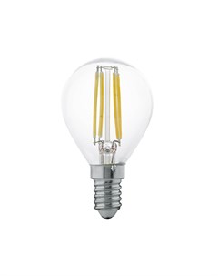 Лампа светодиодная филаментная E14 4W 2700К прозрачная 11499 Eglo