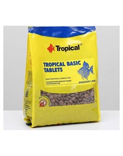 Корм для рыб Basic Tablets в виде тонущих таблеток 1 кг Tropical