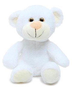 Мягкая игрушка Медвежонок сильвестр цвет белый 20 см Unaky soft toy