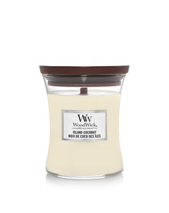 Свеча средняя Кокосовый остров Woodwick