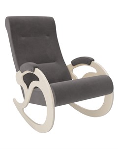 Кресло качалка модель 5 серый 59x89x105 см Комфорт