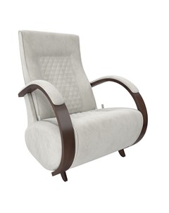 Кресло глайдер модель balance 3 с накладками серый 70x105x84 см Комфорт