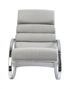 Кресло качалка manhattan серый 62x80x120 см Kare
