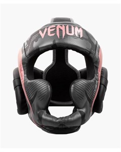 Боксерский шлем Elite Black Pink Gold Venum