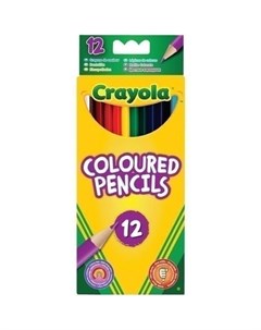 Набор цветных карандашей 12 штук Crayola