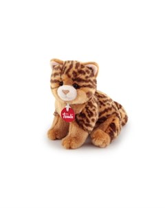 Мягкая игрушка Котёнок Брэд пятнистый 16 х 20 х 24 см Trudi