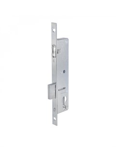 Никелированный корпус замка для дверей из алюминиевого профиля Doorlock