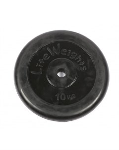 Диск обрезиненный 26 мм 10 кг Lite weights