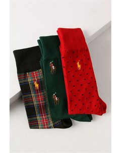 Подарочный набор из 3 пар классических носков Polo ralph lauren