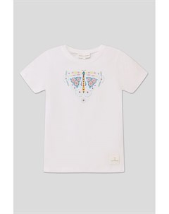 Хлопковая футболка с принтом Reima