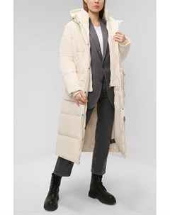 Стеганое пальто с капюшоном Calvin klein jeans