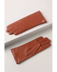 Кожаные перчатки с подкладкой из шерсти и кашемира Roeckl
