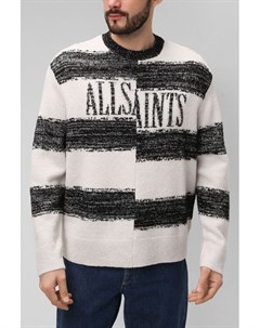 Пуловер в полоску Allsaints