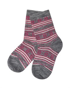 Шерстяные носки с узором Wool & cotton