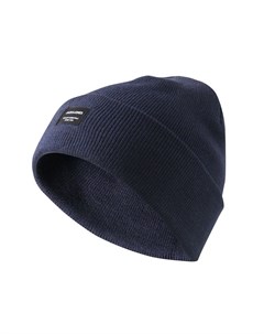 Однотонная шапка с отворотом Jack & jones