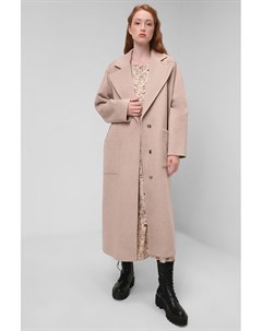 Однотонное пальто с поясом Belucci