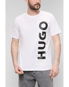 Футболка с логотипом бренда Regular fit Hugo