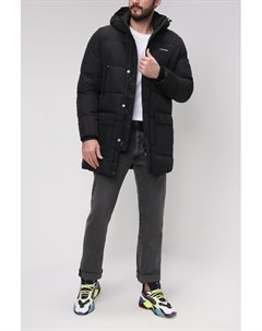 Комбинированная утепленная куртка Calvin klein