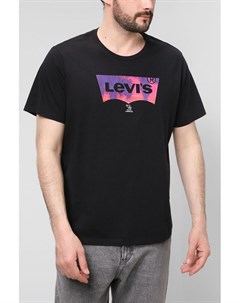 Хлопковая футболка с логотипом Levi's®
