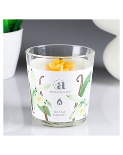 Свеча ароматическая в стакане Сладкая ваниль Aromantique