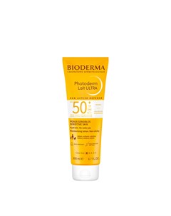 Солнцезащитное молочко для чувствительной кожи лица и тела SPF50 Photoderm Lait Ultra 200 мл Bioderma