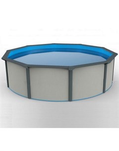 Морозоустойчивый бассейн White круглый 460x130 см Comfort Poolmagic