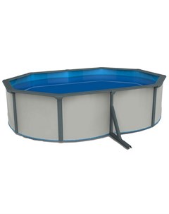 Морозоустойчивый бассейн White овальный 910x460x130см Basic Poolmagic