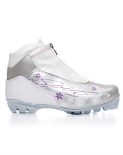 Лыжные ботинки NNN Comfort 83 4 бело сиреневый Spine