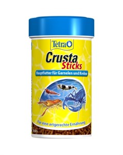 Crusta Sticks Основной корм для ракообразных и донных рыб палочки 100 мл Tetra