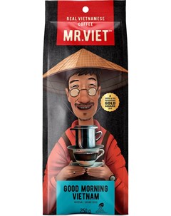 Кофе натуральный жареный молотый Доброе утро Вьетнам 250 г Mr. viet