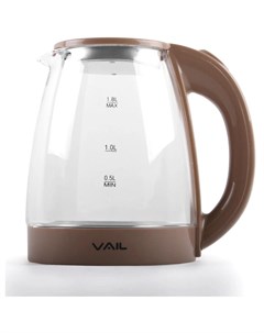 Электрический чайник VL 5550 коричневый Vail