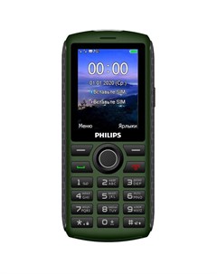 Мобильный телефон Xenium E218 Green Philips