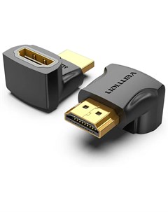 Переходник HDMI M HDMI F AINB0 угловой 270 Vention