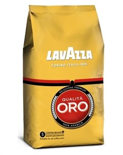 Кофе Oro в зернах 1кг 116689 Lavazza