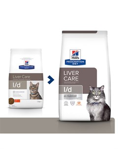 Сухой корм Prescription Diet L D Feline Hepatic Health диета для кошек 1 5 кг Hill`s