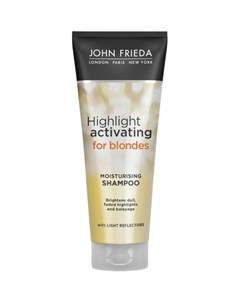 Увлажняющий активирующий шампунь для светлых волос 250 мл Sheer Blonde John frieda