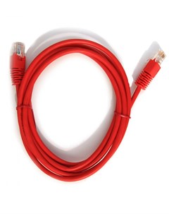 Сетевой кабель Cablexpert UTP cat 5e 3m Red PP12 3M R Gembird