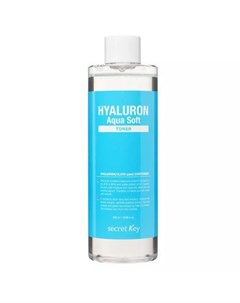 Hyaluron Aqua Soft Тонер для лица с гиалуроновой кислотой 500 мл Secret key