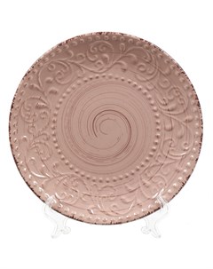 Тарелка десертная керамика 20 см круглая Эдже Daniks