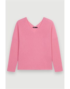 Розовый пуловер Madina Maje