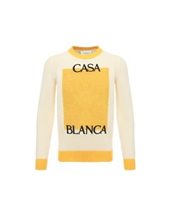 Хлопковый свитер Casablanca