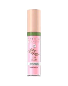 Блеск для губ NATURAL BEAUTY NATURAL BEAUTY LIP GLOSS тон 03 pink gloss увлажняющий с маслом Bell