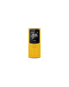 Мобильный телефон 110 4G DS 2021 Yellow Nokia
