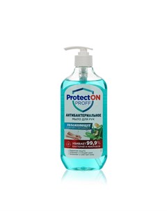Антибактериальное мыло для рук Protection Proff увлажняющее 490мл Фитокосметик