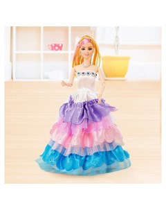 Кукла модель Анна в пышном платье Кнр игрушки