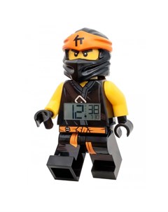 Часы Будильник Ninjago минифигура Cole Lego