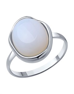 Кольцо из серебра с опалитом Sokolov