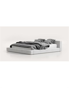Кровать двуспальная tetris bed 180 200 серый 220x60x240 см Bino-home