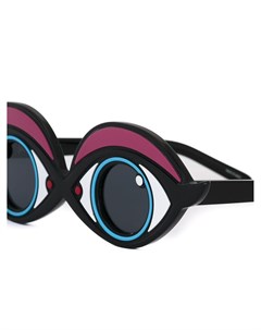 Yazbukey солнцезащитные очки с оправой в виде глаз один размер синий Yazbukey
