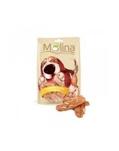 Лакомство Молина для собак Куриный стейк с сыром Molina